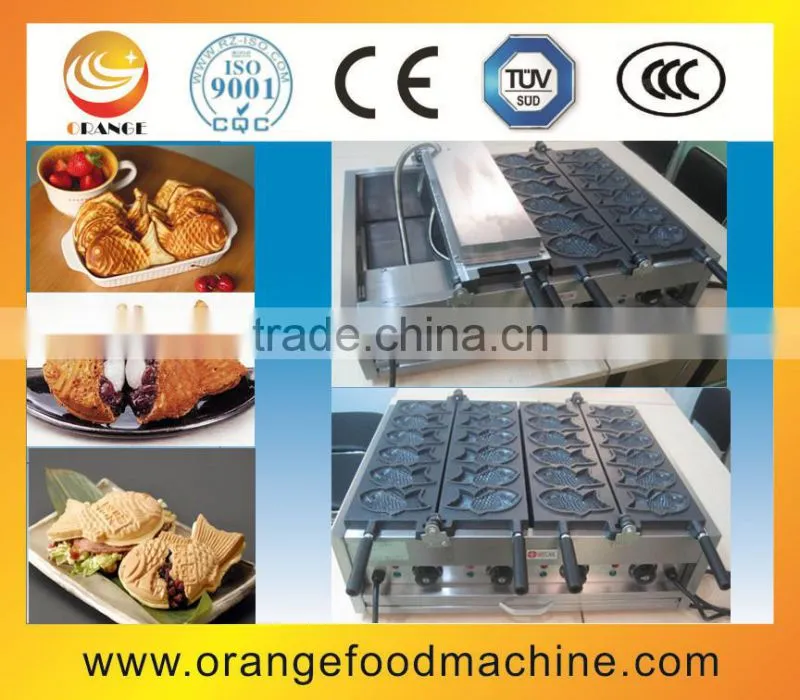 Fish shape cake machine