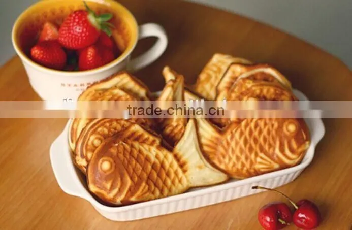 Fish shape cake machine
