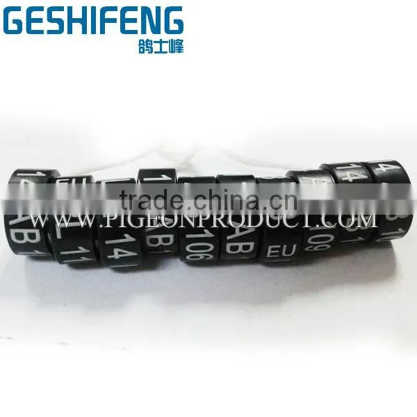 pigeon plastic ring bands for racing closed pigeon leg bands