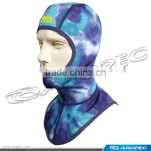 Squid-Camouflage Lycra dive hood