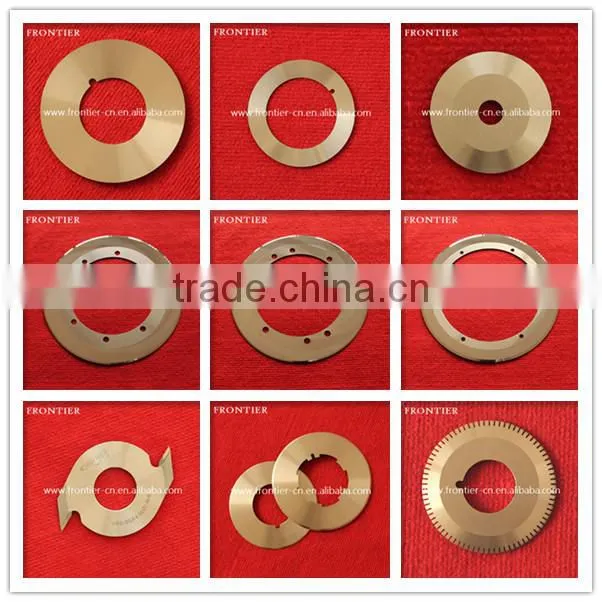 circular shear knives round knife slitter knife for plastic