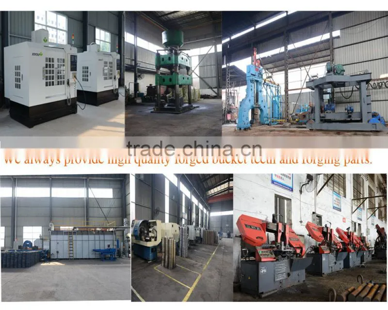 Construction Machinery spare parts & excavator bucket teeth