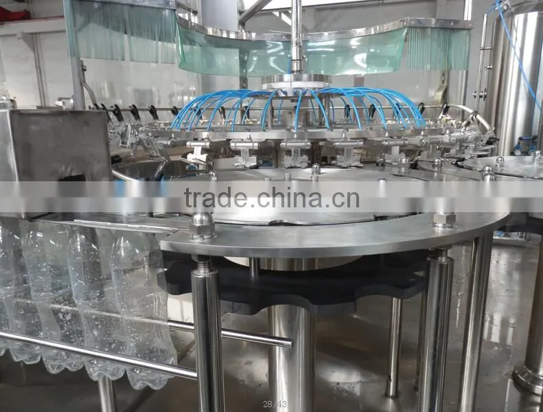 Carbonated Soft Drinks Production Line/Carbonated Filling Machine