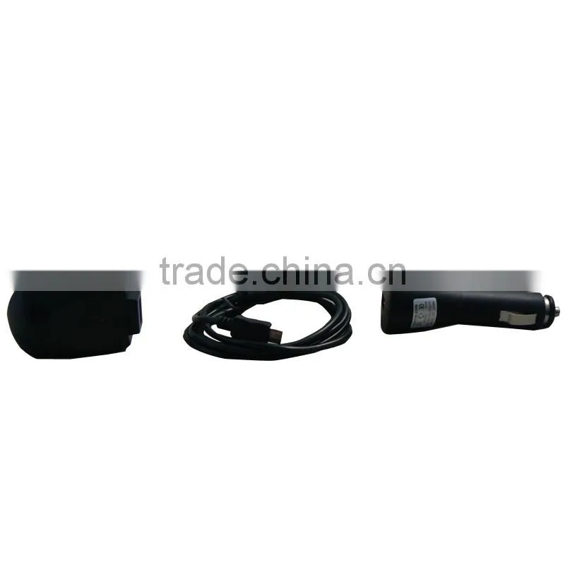 3 in 1 usb charger cable + car charger + home charger / wall charger kit for Amazon Kindle Fire Tablet (US)