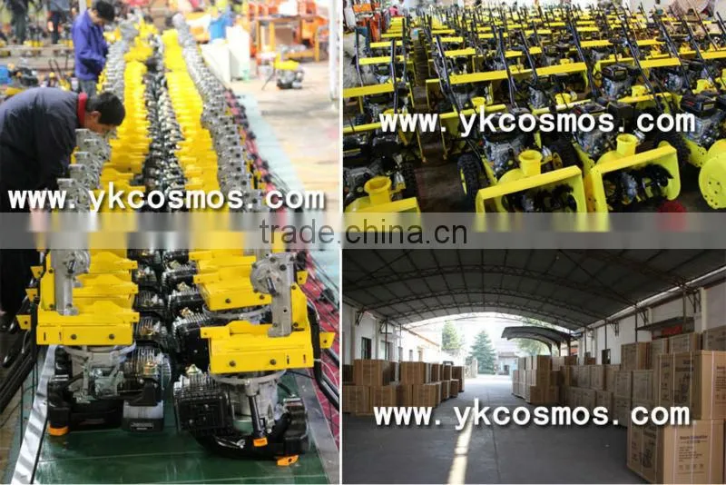 Snow blower with rubber track for sale