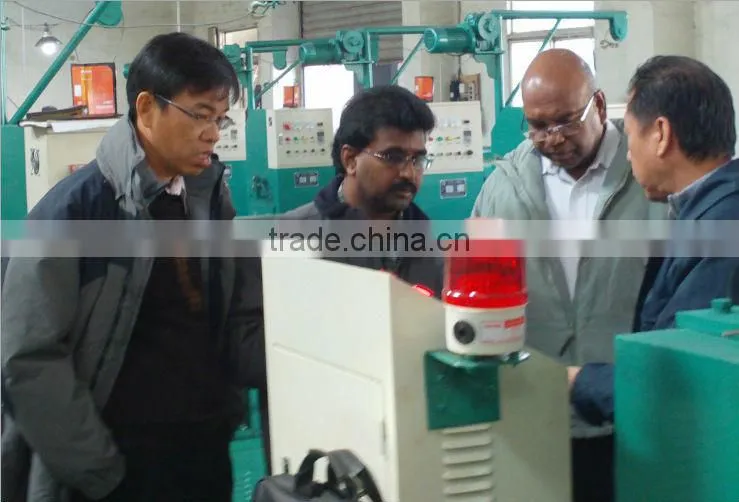 Cable outer casing machine