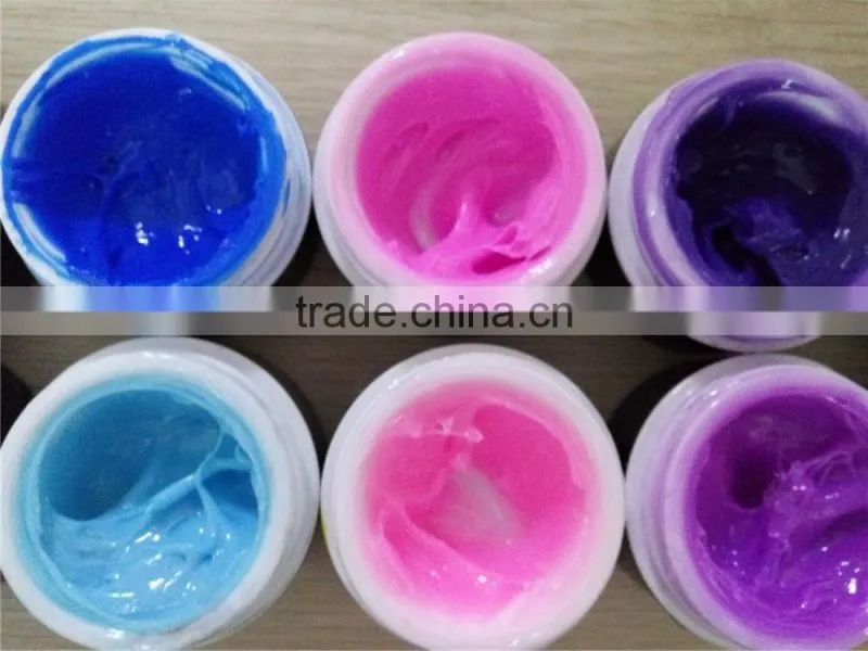 Thick viscous texture nail extension gel jelly gel
