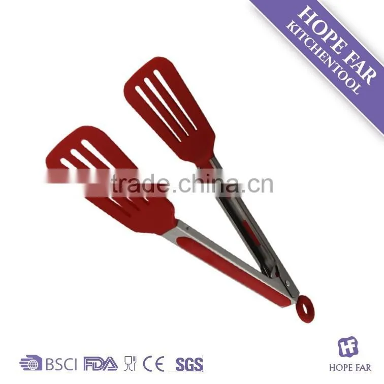 HF-506 Good quality nylon kitchen serving tong
