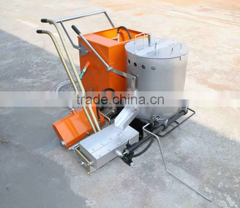 GD hot sales hand push stainless thermoplastic road marking equipment