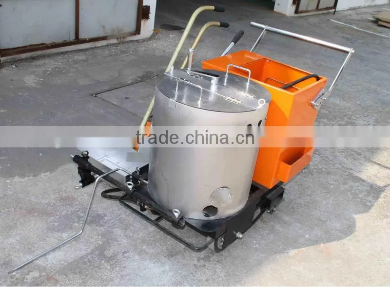GD hot sales hand push stainless thermoplastic road marking equipment