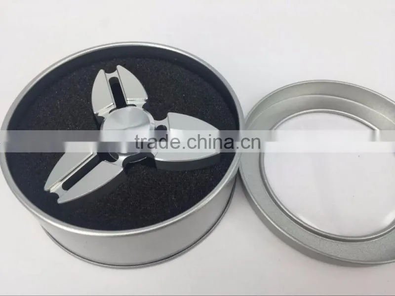2017 Trending Products Si3N4 608 ceramic bearing fidget spinner ABS Tri-Spinner Desk Focus Toy