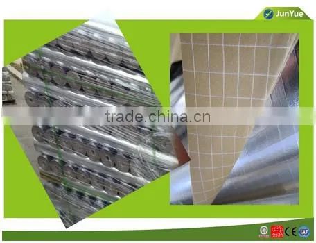 Sun Reflective Aluminum Foil Fiberglass fabric heat and thermal Insulation low price