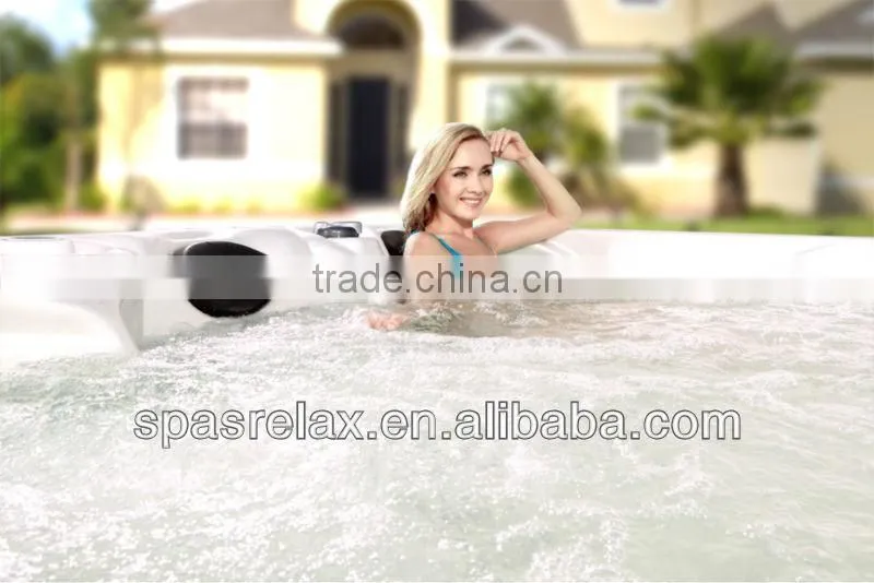 2013 Beauty Spa/Massage turbo spa for 6 Person with LED lights