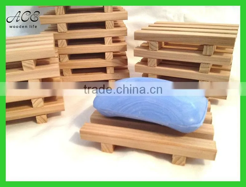 wooden soap dish