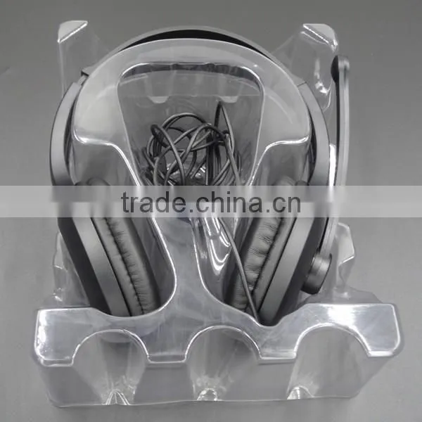 Clear plastic PP container with inner tray for toy packaging