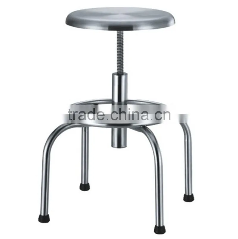 Laboratory Stool Made in Stainless Steel