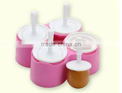 Wholesale Stock Small Order Silicone Mini DIY Ice-cream Magic Mould