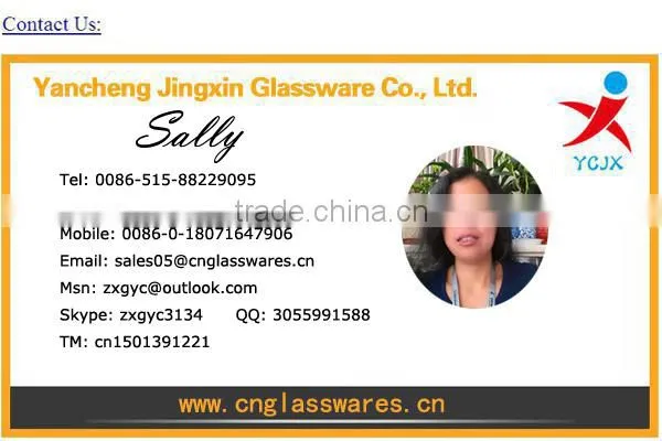 Factory Made Transparent Bevel Mouth Glass Vase