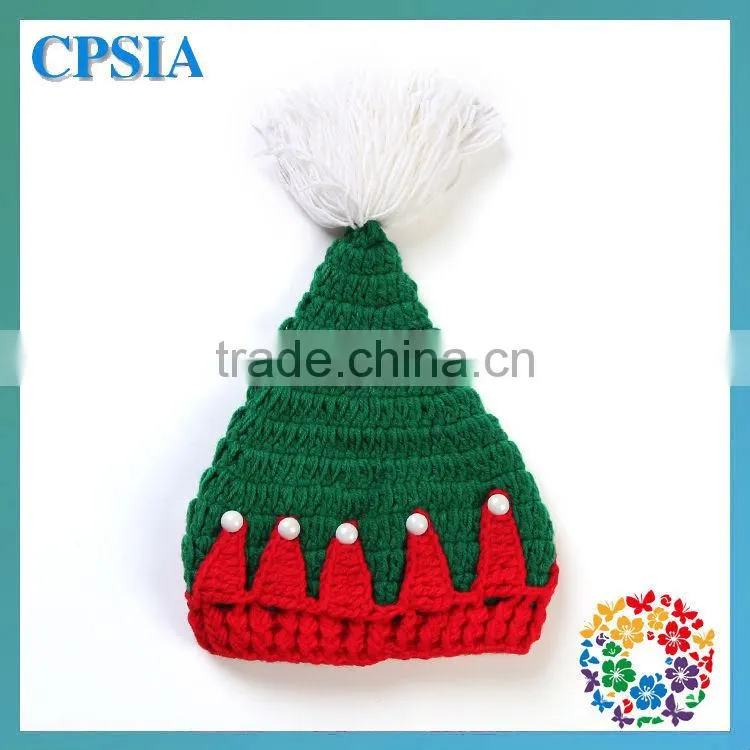 Cute Halloween Pumpkin Design photo prop Handmade Knitted Baby Crochet Hats