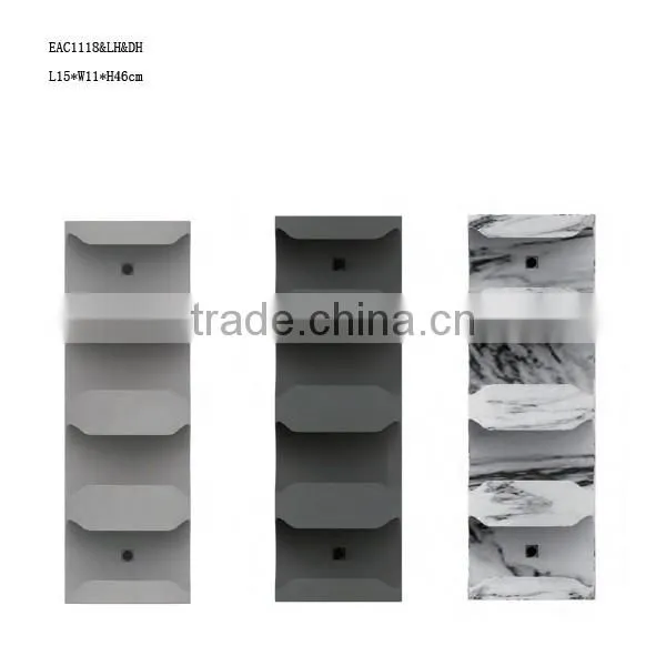 Promotional handmade concrete wine display shelf & wine holder