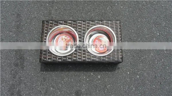 Nice rattan pet bowl made in China