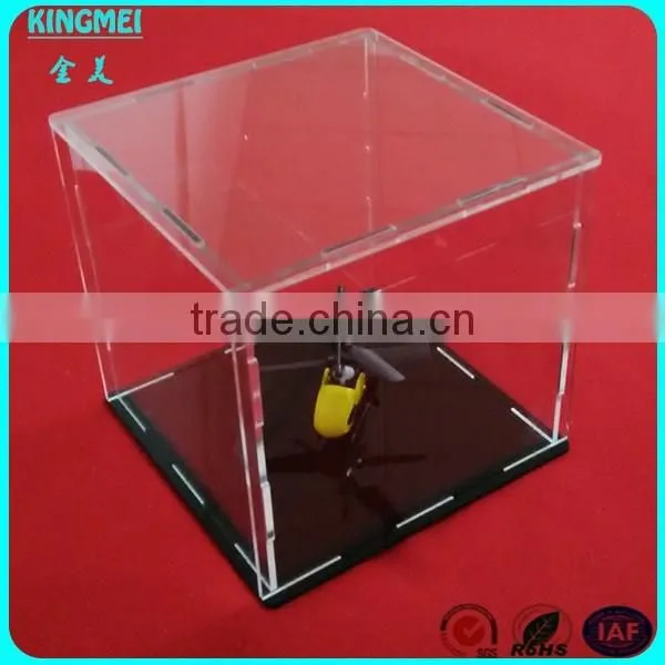 Transparent acrylic Cover for toy , plexiglass dust cover ,perspex display box