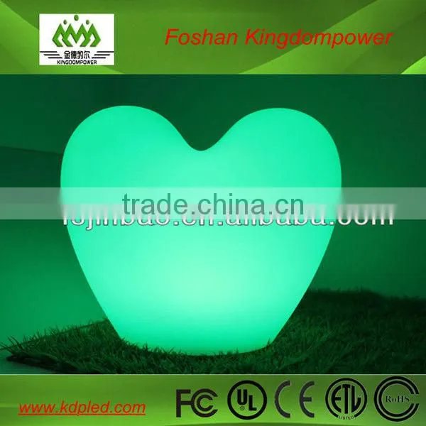led plastic illuminated gift table lamp