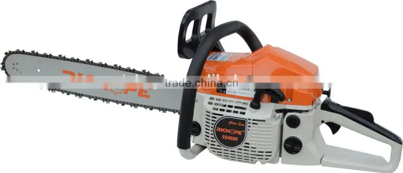 zm4680 good quality chainsaw with oregon chain bar