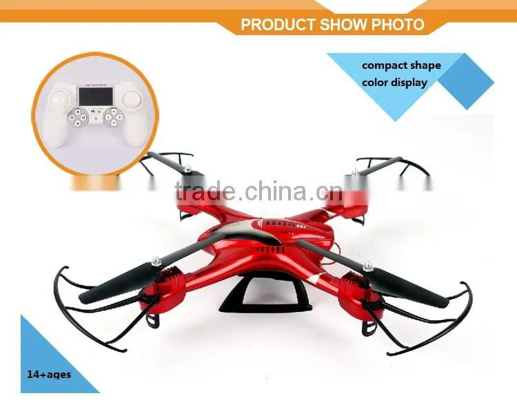 New arrivals 2016!2.4G 6-axle drones with hd camera and gps r44 helicopter VS syma x8w