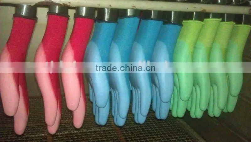 Nylon PU Gloves , Cut Resistance Gloves