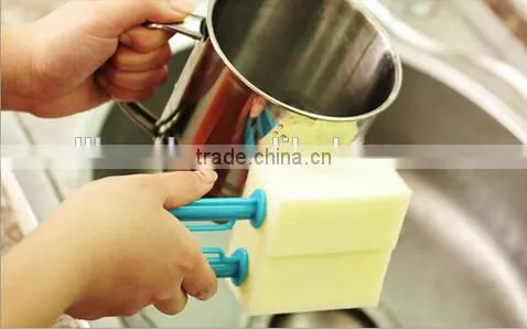 Multifunctional sponge Cup/Bottle Brush and kitchen cleaning Brush
