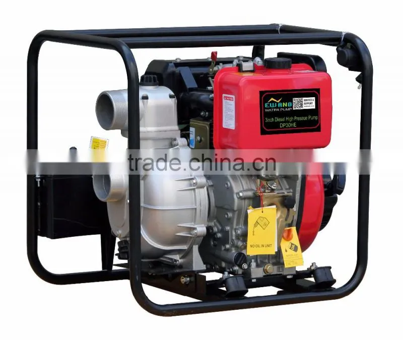 High pressure water pump,3inch,188FA diesel engine for firefighting