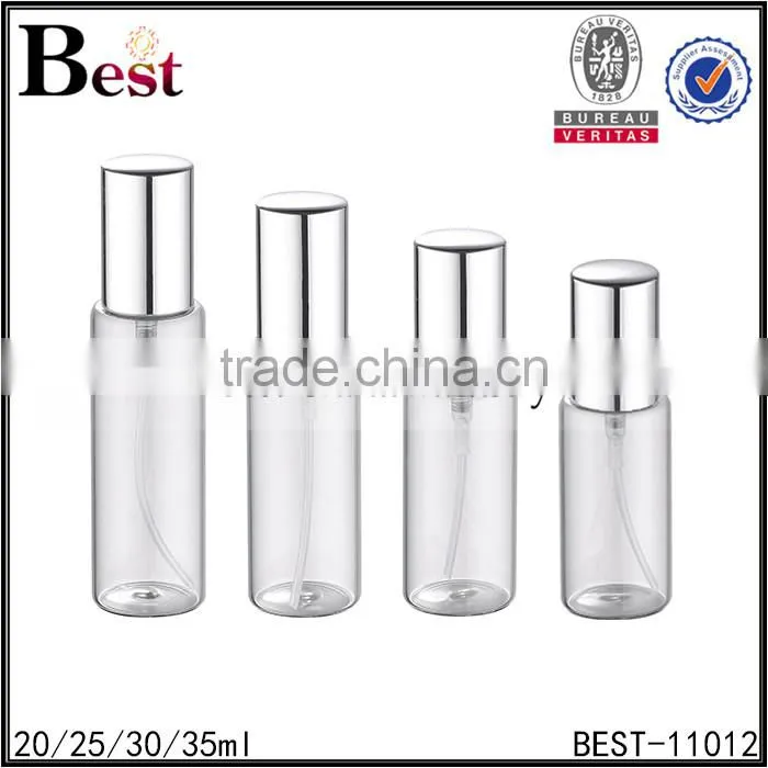 Shanghai Best 20ml 30ml 35ml atomizer perfume spray bottle empty clear perfume spray bottle cosmetic perfume bottle 30ml spray