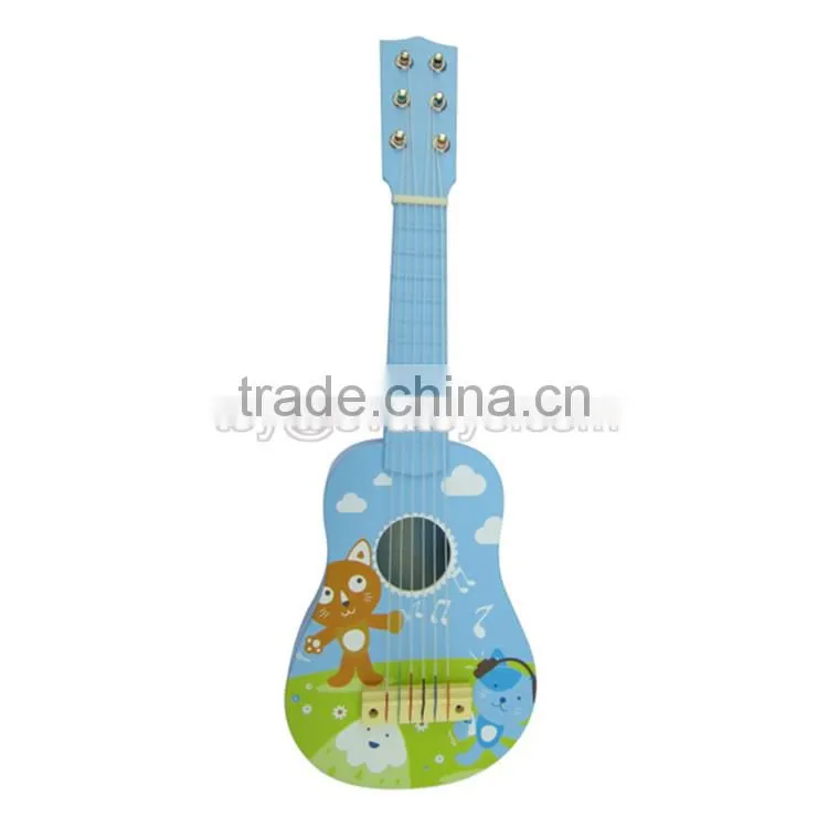 Wholesale cheap classical wooden kids acoustic guitar W07H014-S