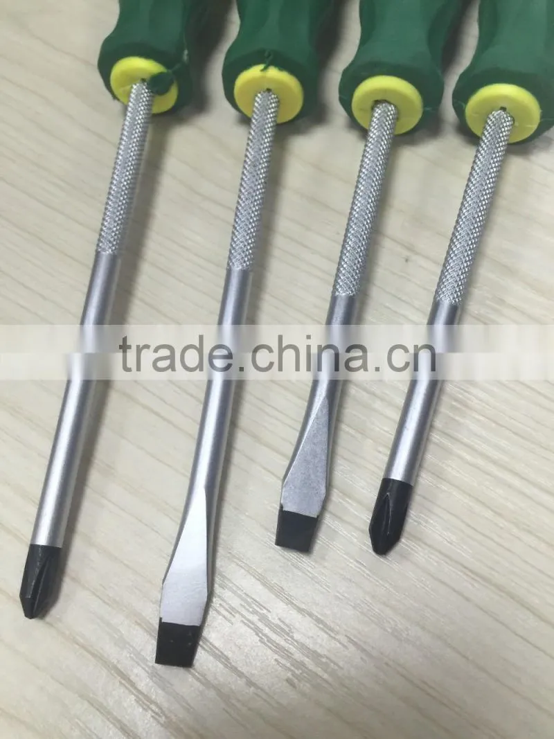 Berrylion Dual Color Screwdriver CR-V Slotted & Phillips SCREWDRIVER