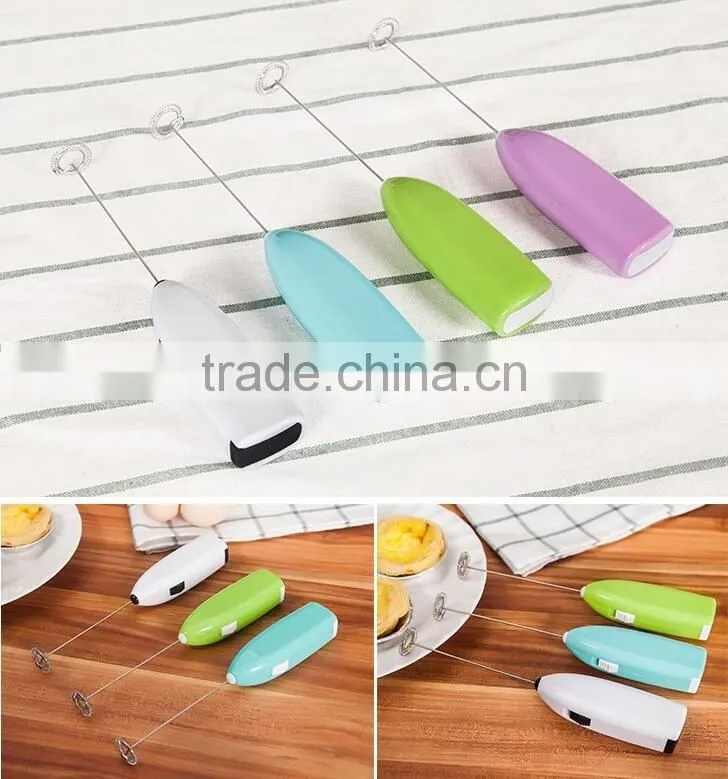 Electric Coffee Whisk Plastic Coffee Stirrer
