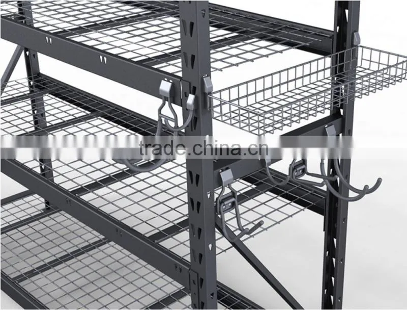 heavy duty Warehouse Shelf goods storage store metal shelf