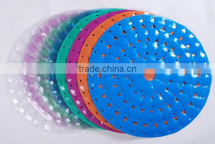 Round Kitchen PVC Sink Mat,plastic kitchen Anti-Slip sink mat