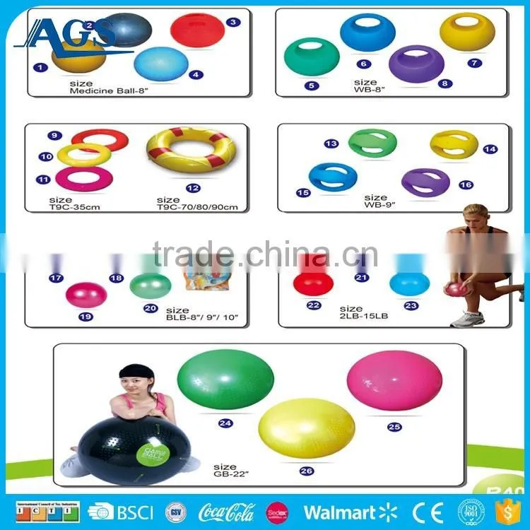 Red Green Blue Orange custom exercise massage cushion