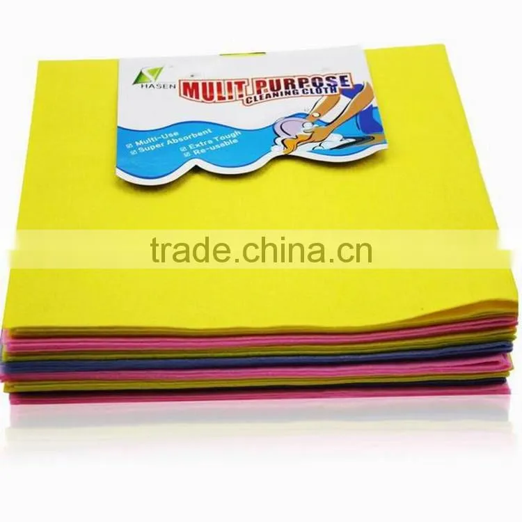 China supplier 13 year factory produce and wholesale eco-friendly high quality washable dry & wet cleaning wipes