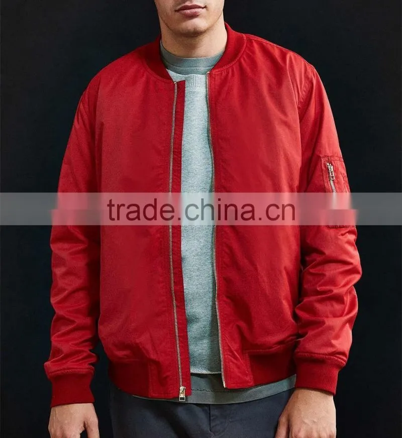 Custom Windproof Nylon Men's Sports Jacket
