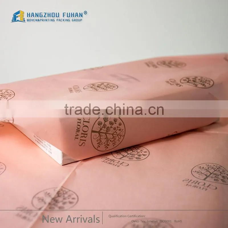 Colorful Design Custom Printed Logo Gift Tissue Paper