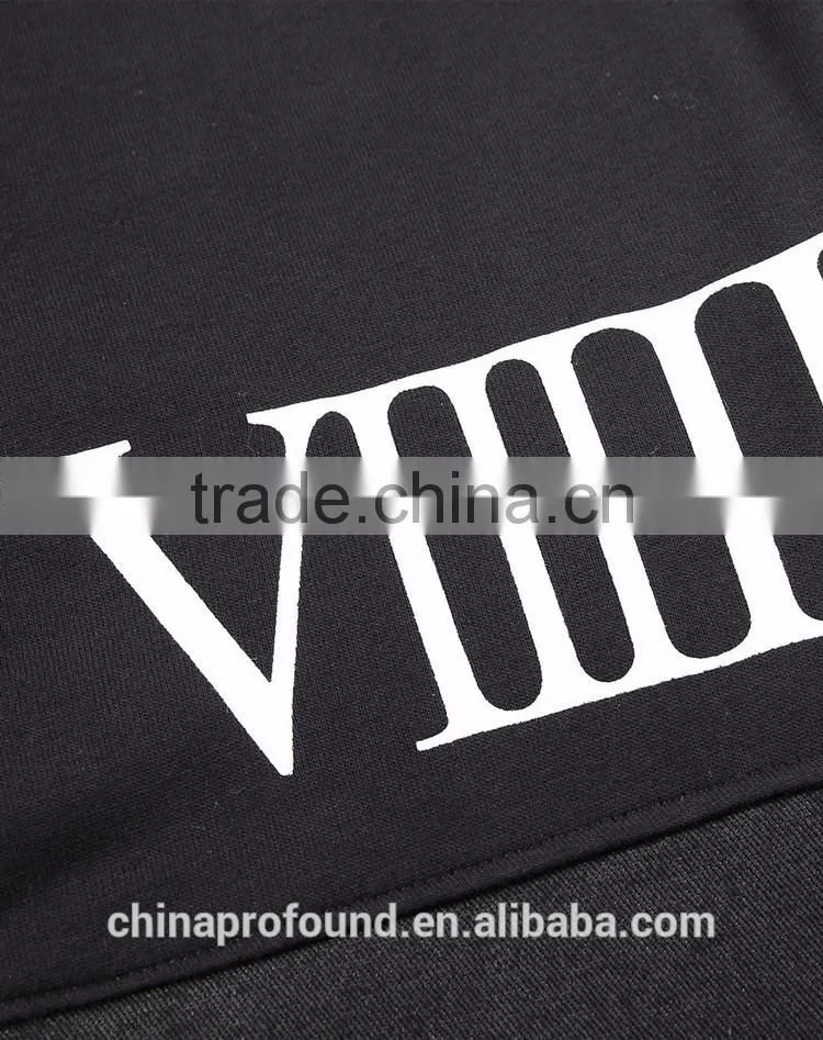 Custom latest design casual sweat pants cotton mens sports sweatpants with printing logo