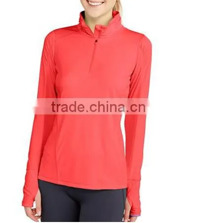 New Women's Quarter Zip Jacket
