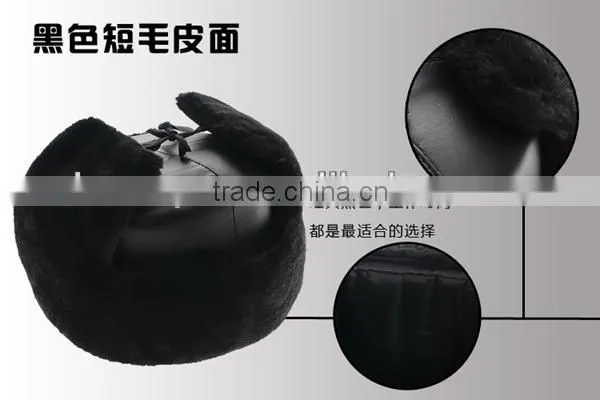 2013 new fashion style warm and soft windproof polar fleece winter snow cap