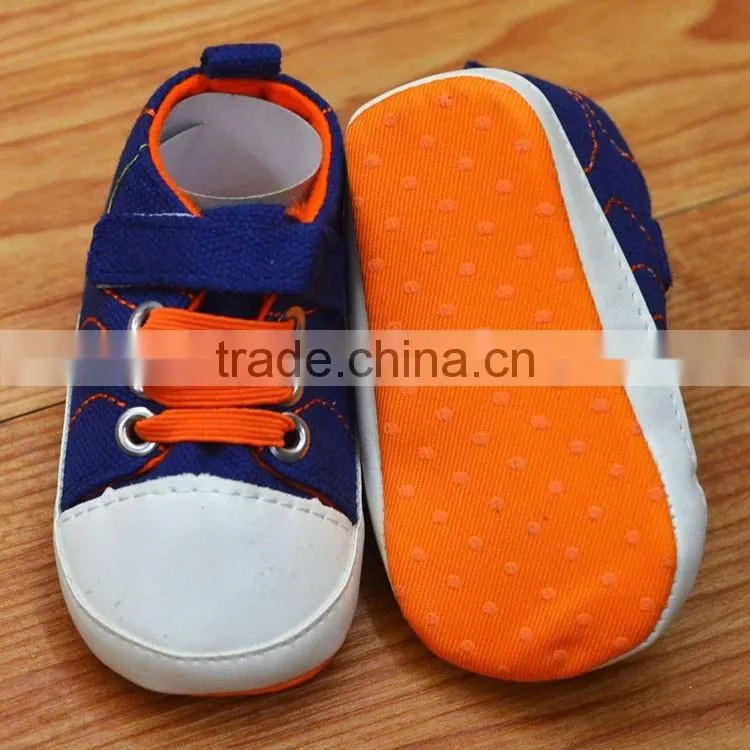 Sport style canvas baby footwear