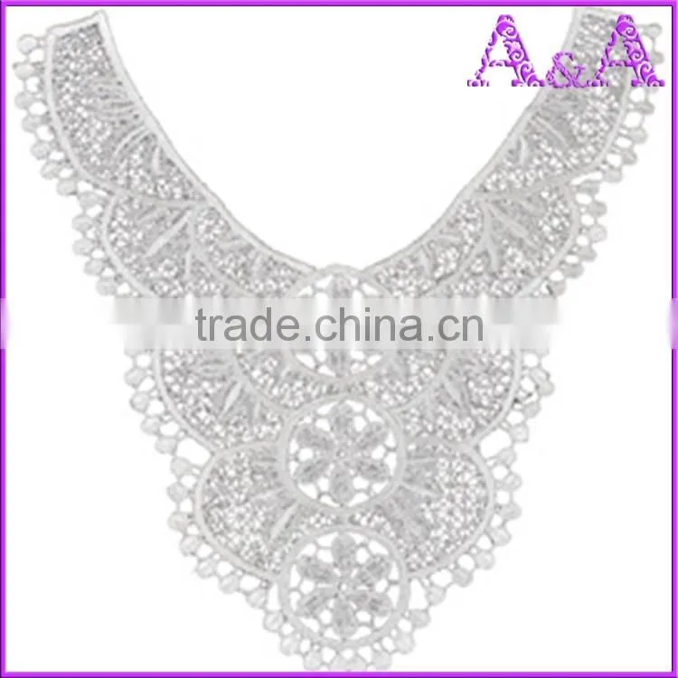 Hot Sell High-end Eco-Friendly Size Customized Neck Collar Lace