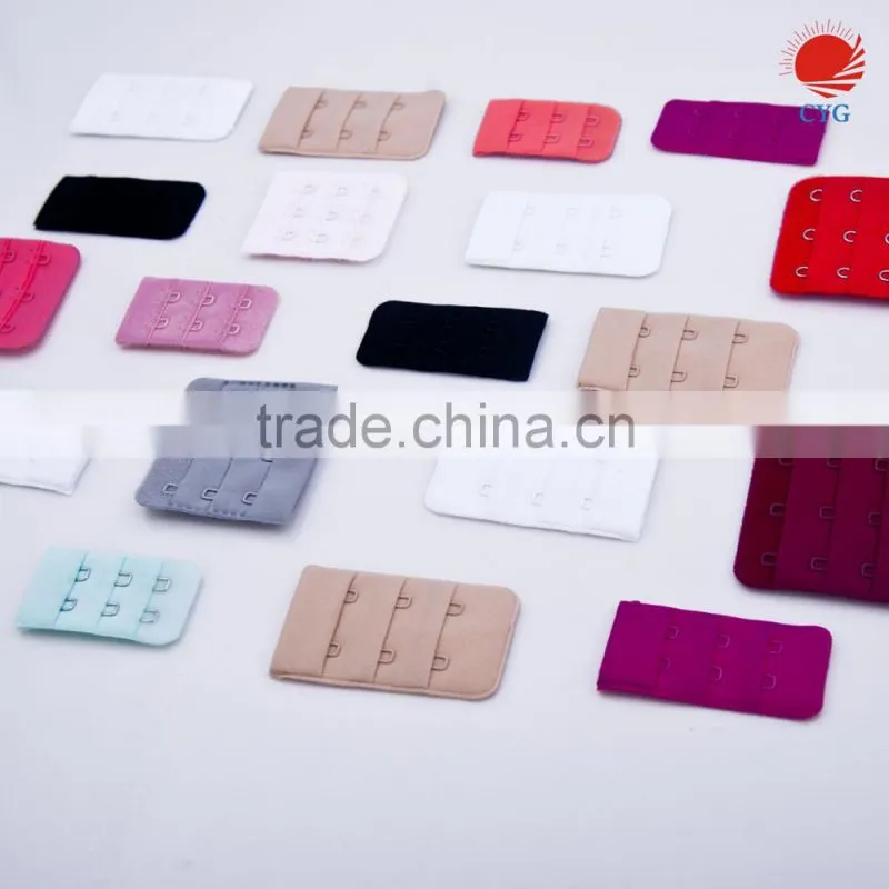 Customized size Hook and Eye Tape, Hook and Eyes White Satin Ribbon Tape for Sewing Projuct