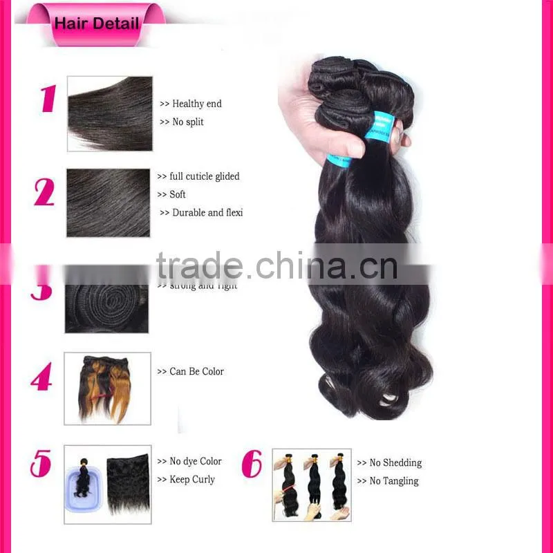 Brazilian Loose Wave Hair Virgin Brazilian Human Hair