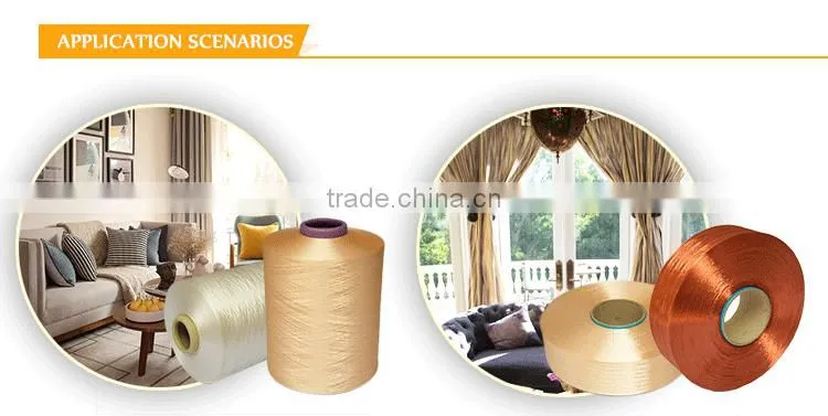 75 denier polyester dty yarn from china